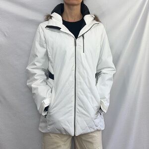 Spyder White Quilted Jacket